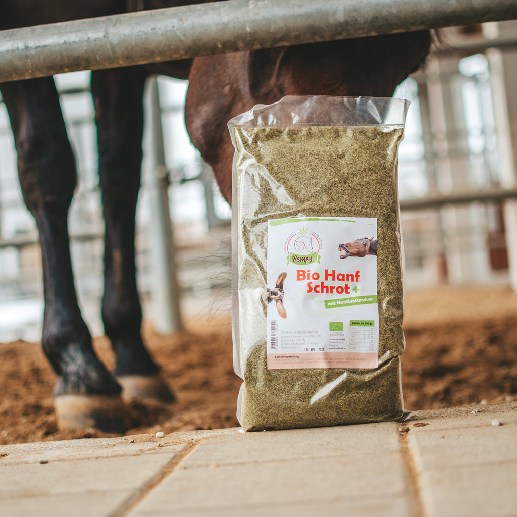 Hempy Bio Hanfschrot + Hanfblattpulver  1000g