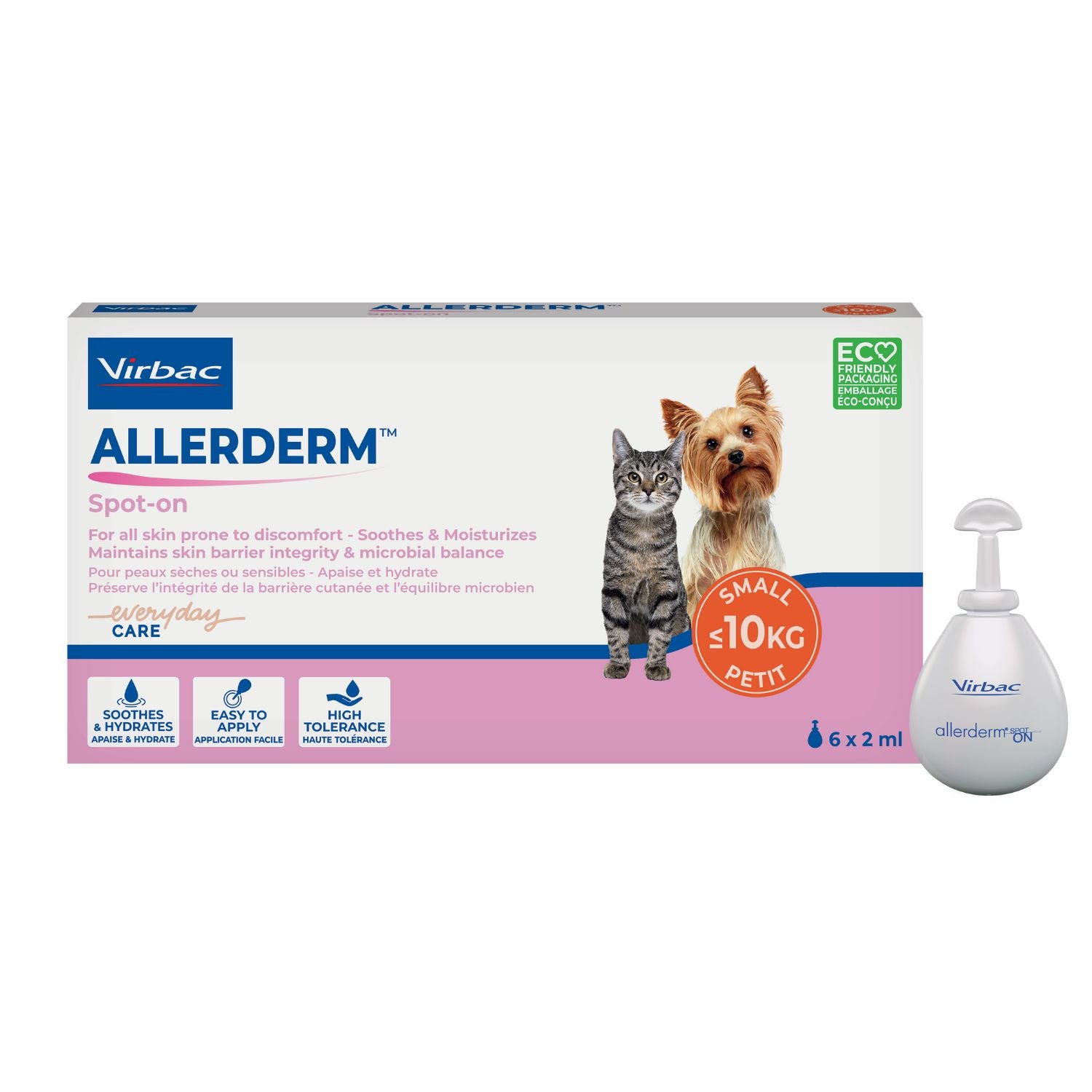 Allerderm Spot On SIS für kleine Hunde und Katzen 6x2ml