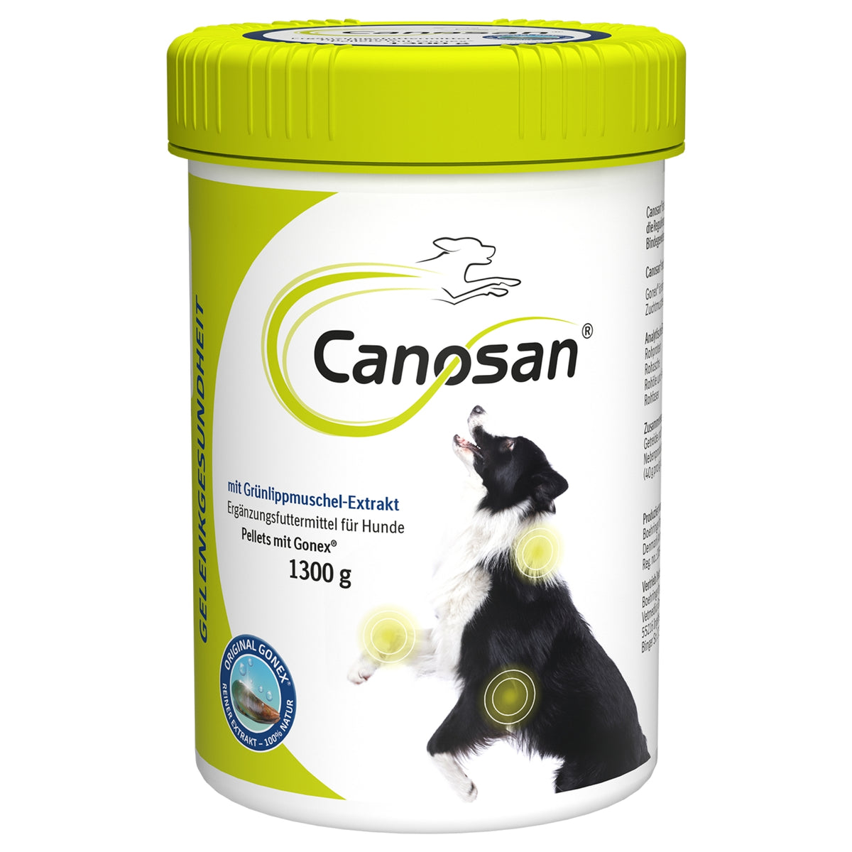 Canosan Pellets mit 4 % Gonex 1300 g MHD 30.10.2026