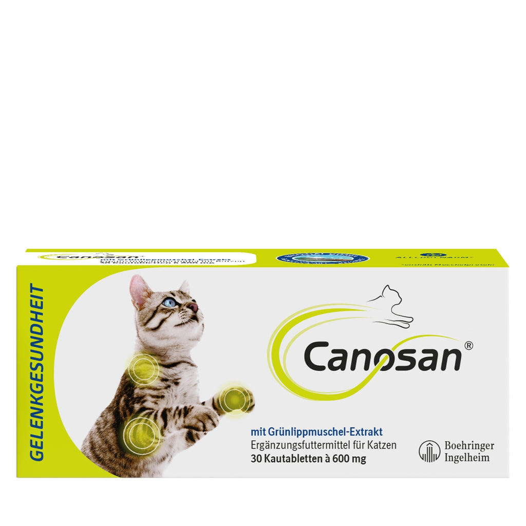 Canosan Kautabletten für Katzen 30 Stk. MHD 31.10.2026
