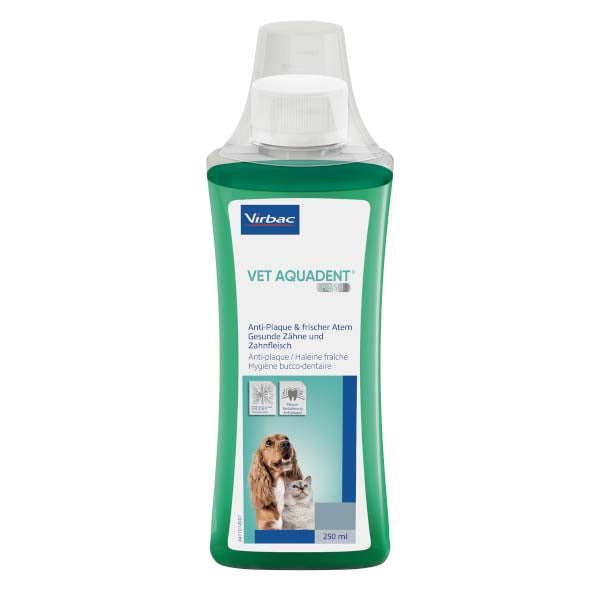 VET Aquadent für Hunde und Katzen 250 ml MHD 30.07.2026