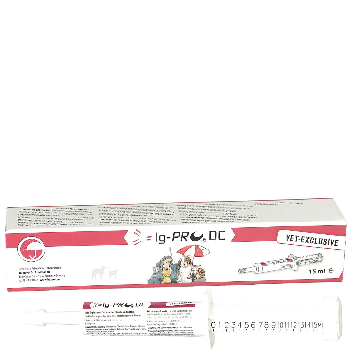 Ig-Pro DC Hund Katze 15 ml