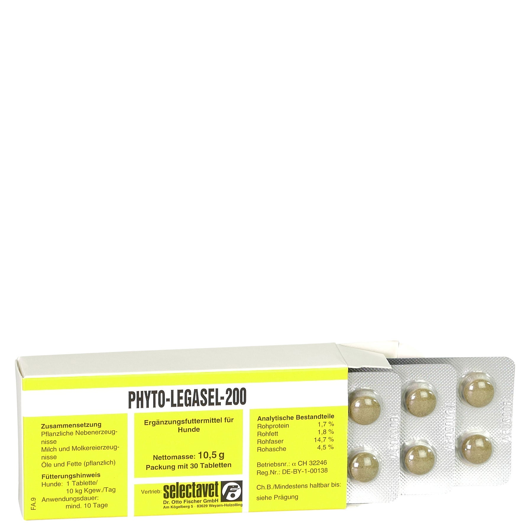 Phyto-Legasel-200 Hund 30 Tabl.