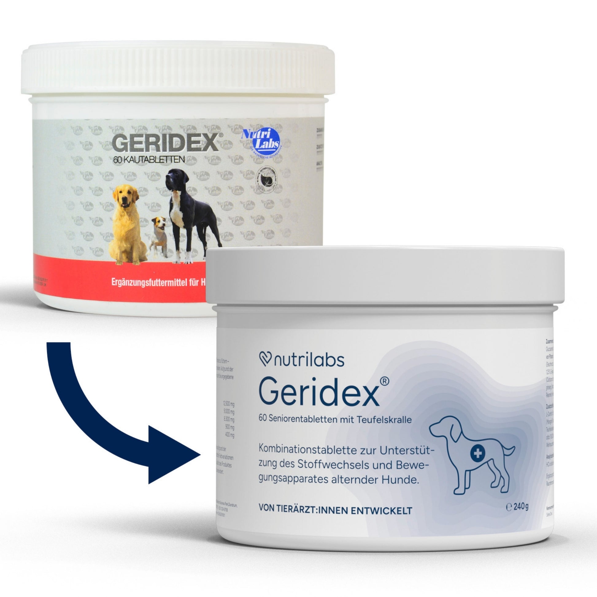 Geridex 60 Kautabletten für Hundesenioren