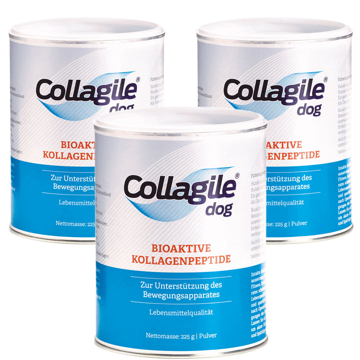 Collagile Dog 225g 3er Pack