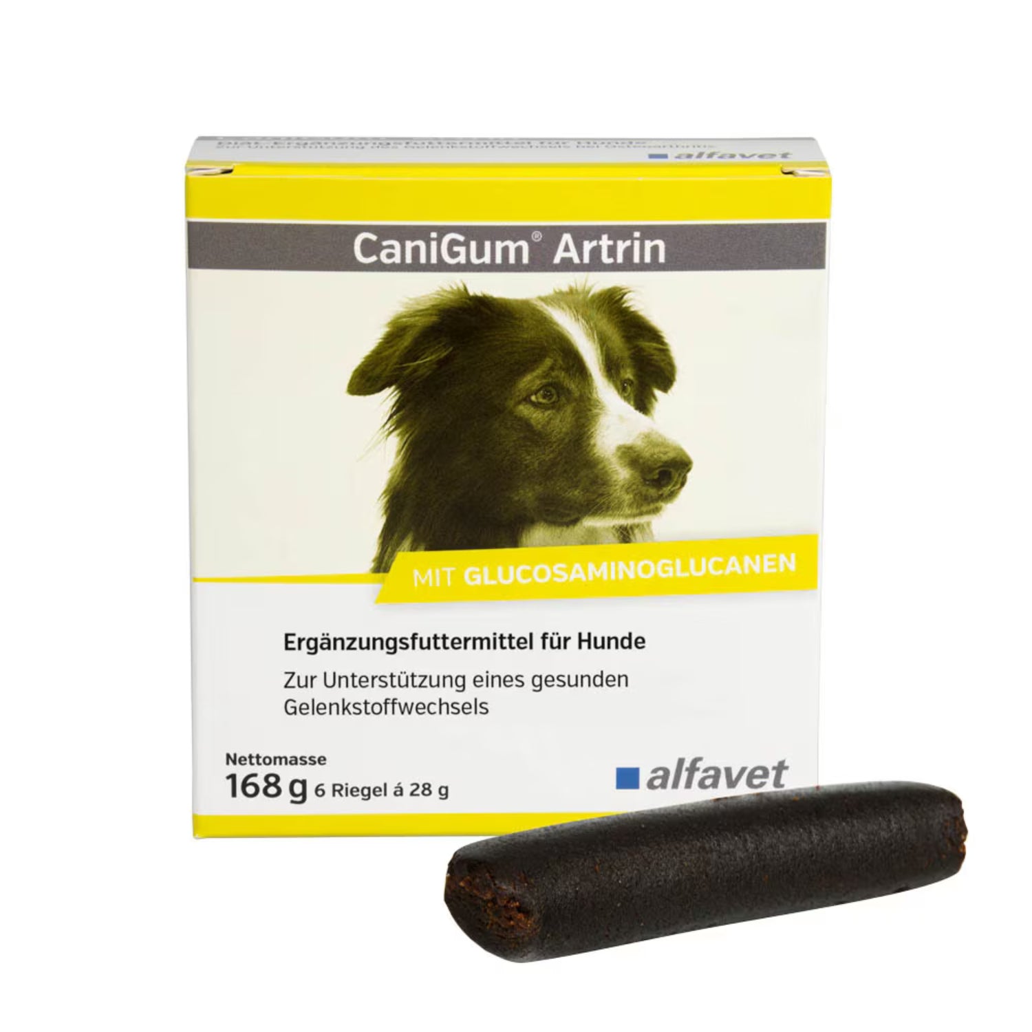 CaniGum Artrin 6x28g Kauriegel für Hunde