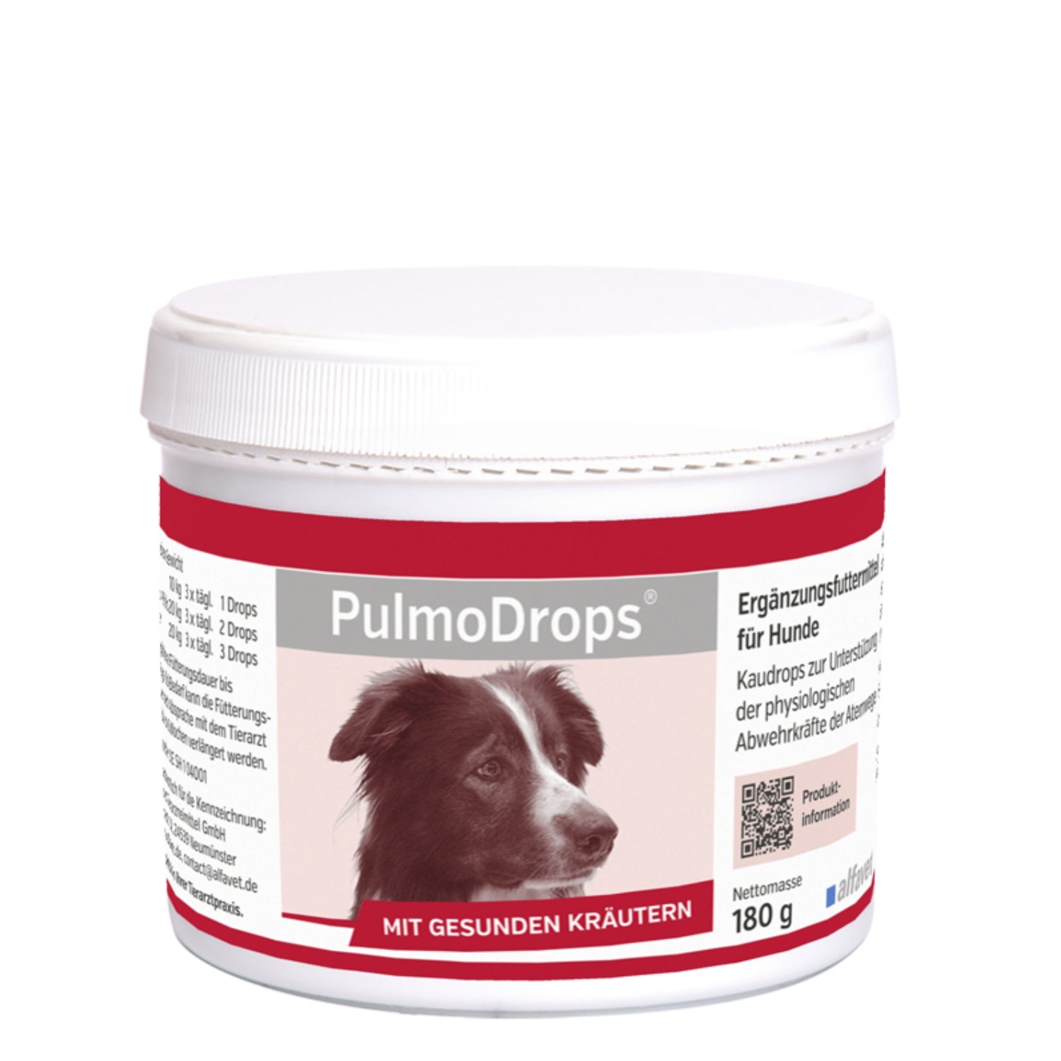 PulmoDrops 180g Kaudrops Hund Atemwege