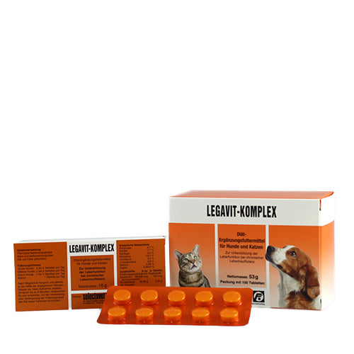 Legavit-Komplex Hund Katze 100 Tabl.