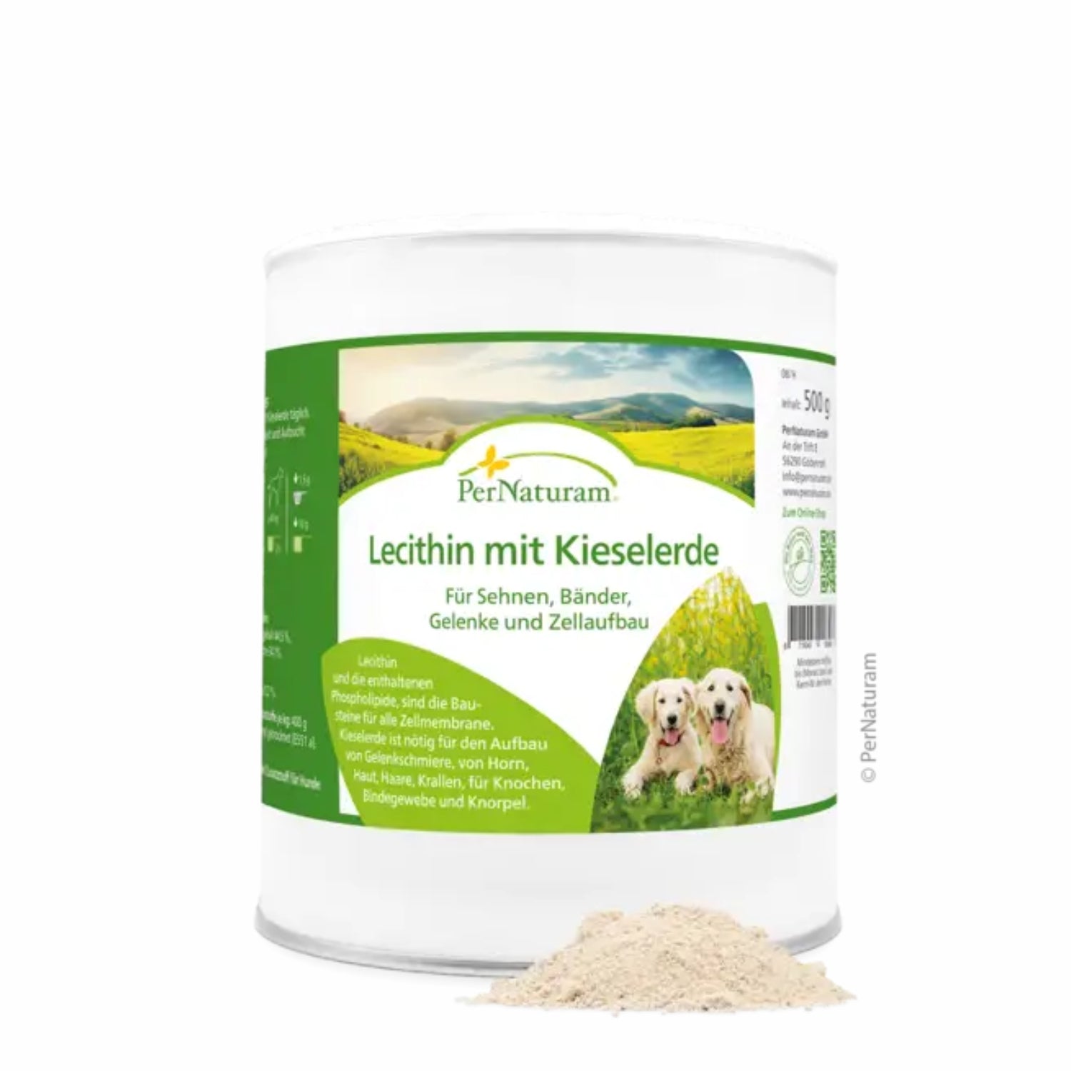 PerNaturam Lecithin Kieselerde Dog 500g