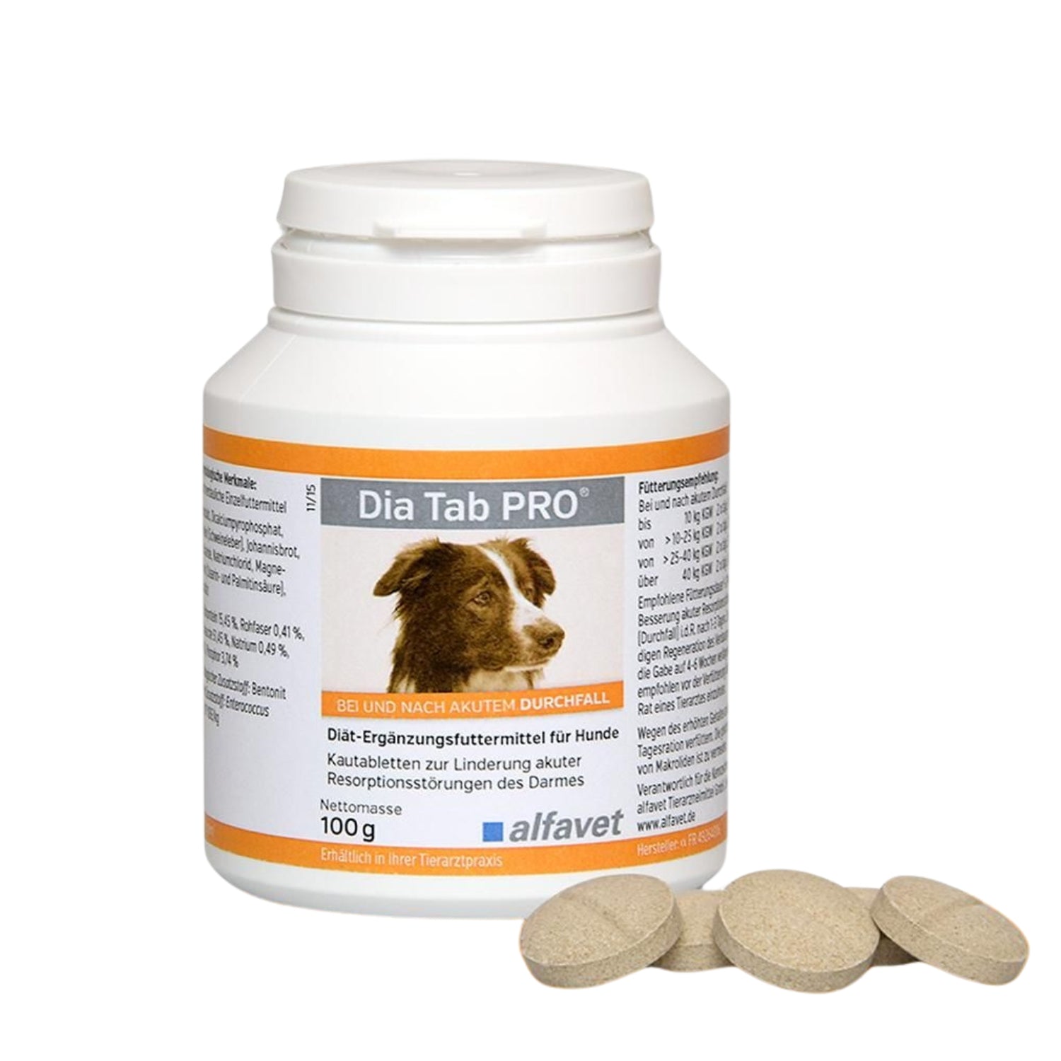 Dia Tab PRO 50 Kautbl Hund Katze 100g