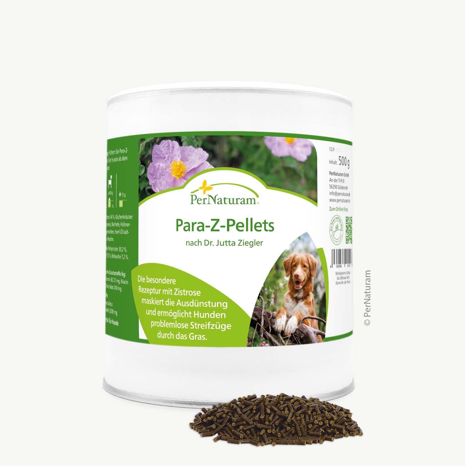 PerNaturam Para-Z-Pellets nach Dr.Jutta Ziegler 500g