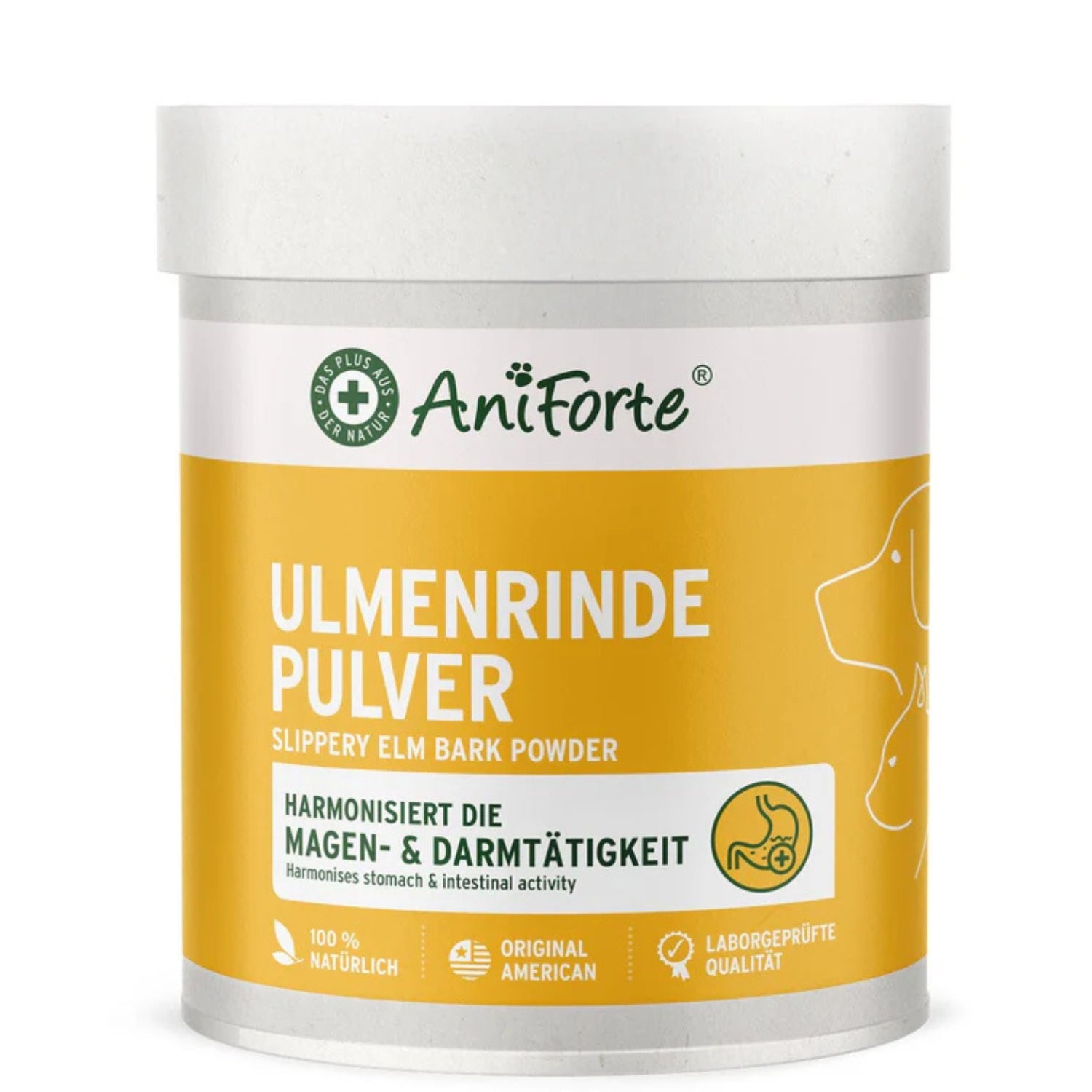 AniForte Ulmenrinde Pulver für Hund und Katze 250g