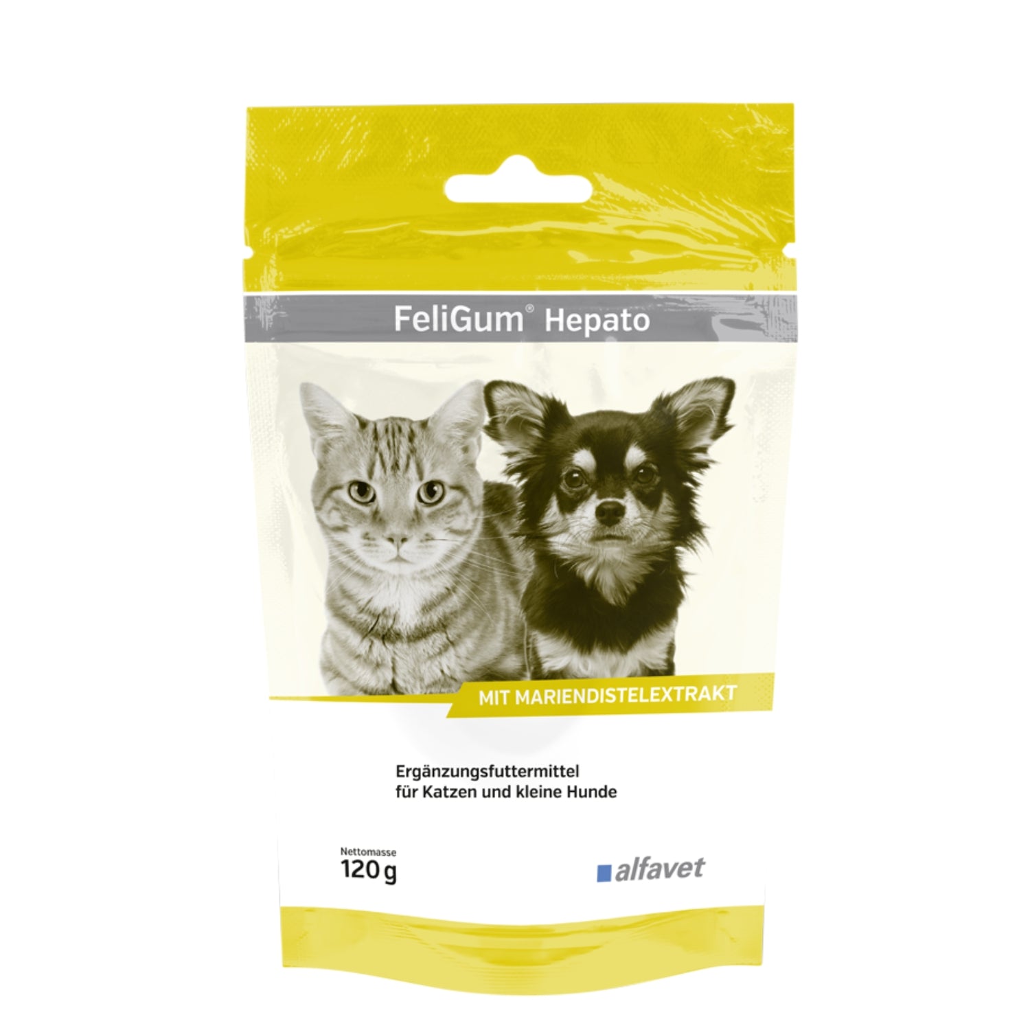 FeliGum Hepato 120g Kaudrops Hund Katze
