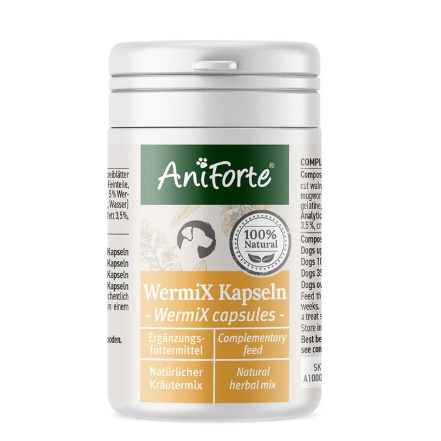 AniForte WermiX Kapseln für Hunde 50 Kapseln