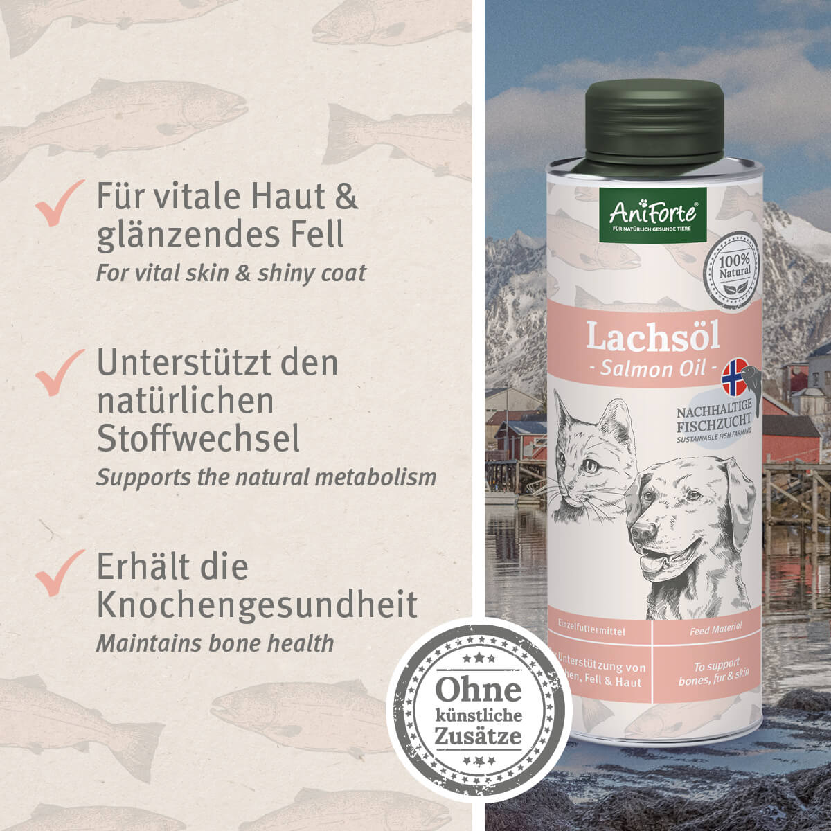 AniForte Lachsöl 250ml