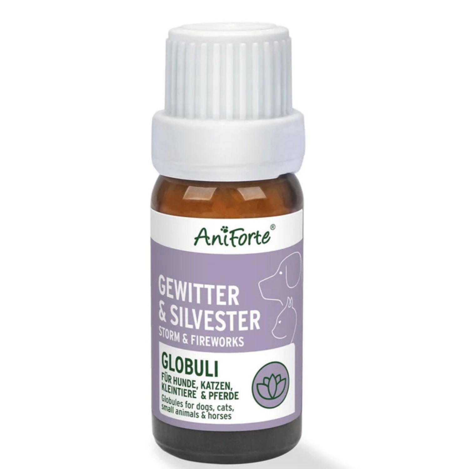 Aniforte Bachblüten Gewitter und Silvester Globuli 15g