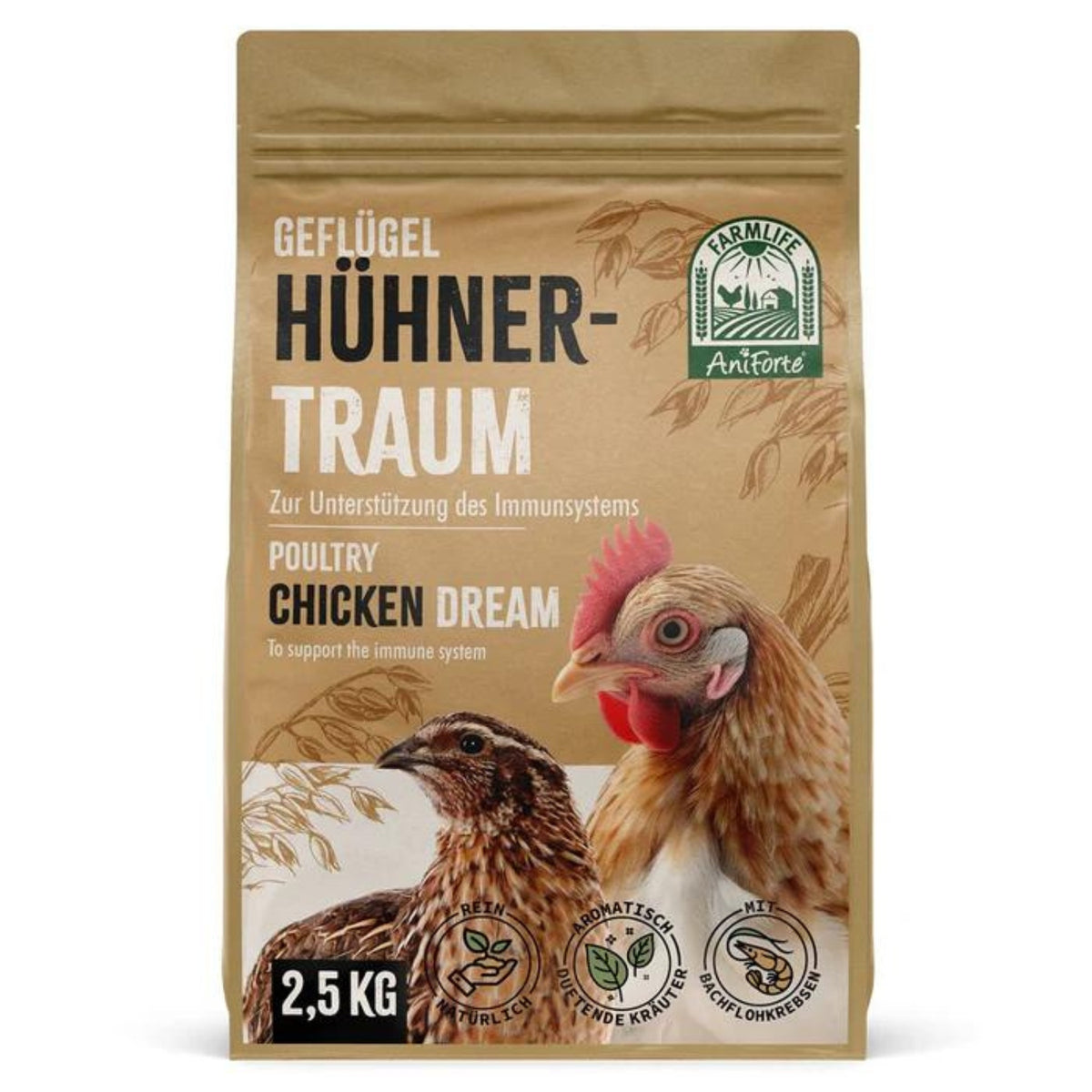 AniForte Hühnertraum für Hühner 2500g