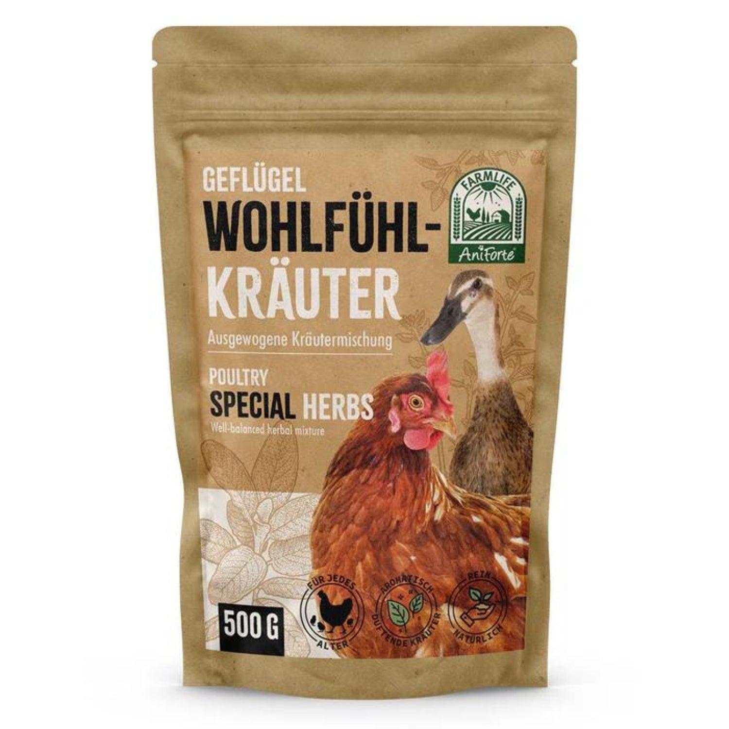 AniForte Hühner Wohlfühlkräuter 500g