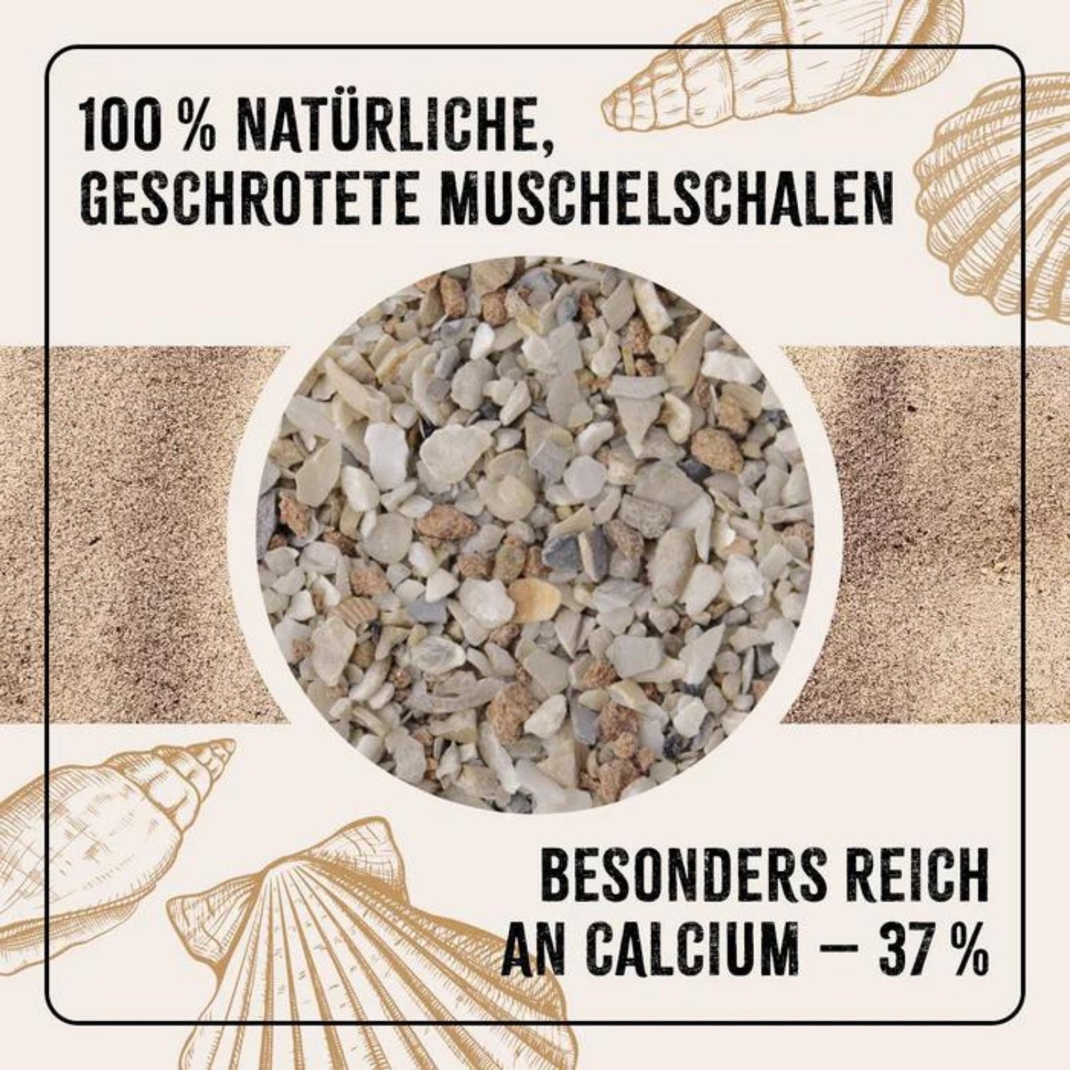 AniForte Farmlife Muschelgrit für Hühner 5000g