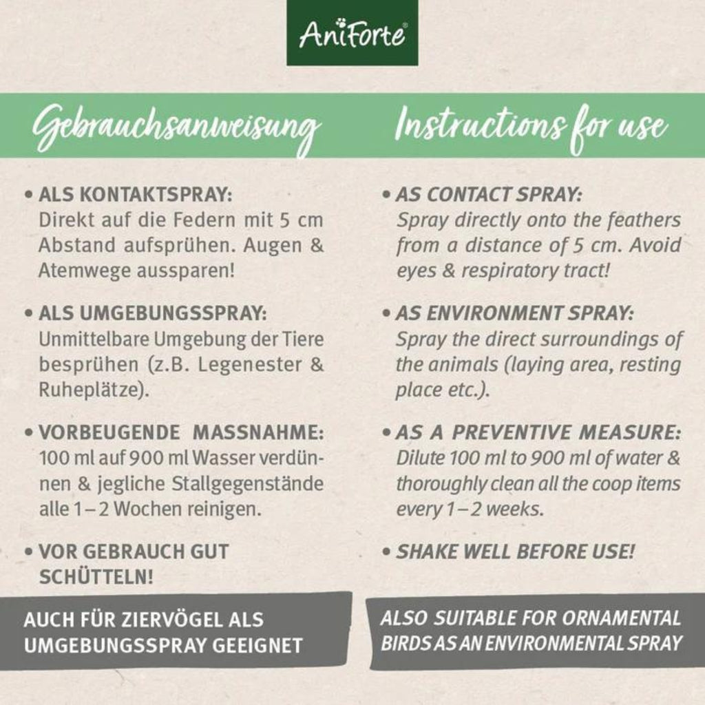 AniForte Milben-STOP flüssig für Hühner Kanister 5000ml