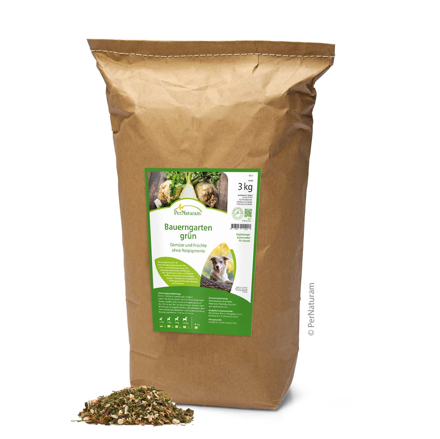 PerNaturam Bauerngarten grün 3000g