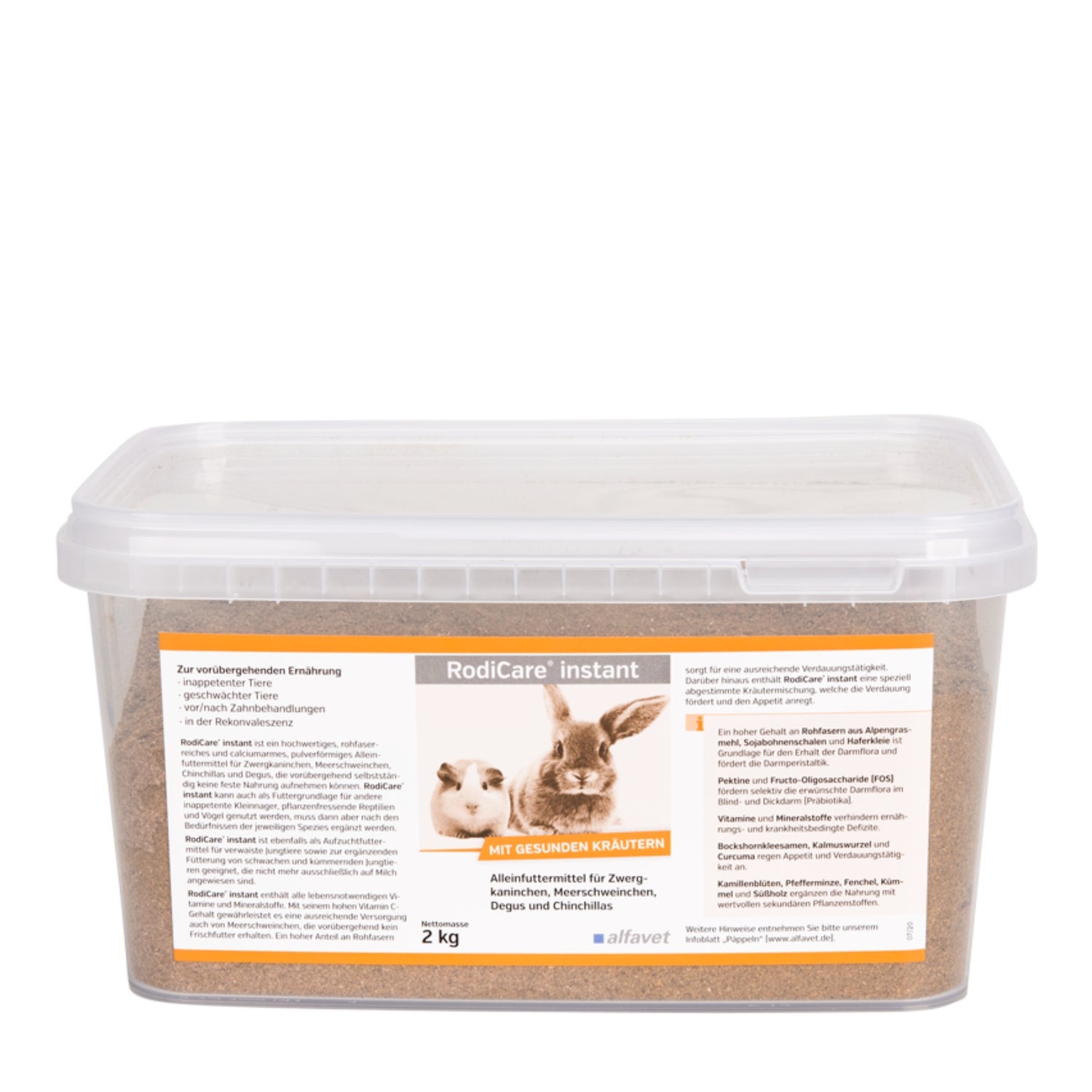 RodiCare instant 2 kg Pulver Nager appetitanregend