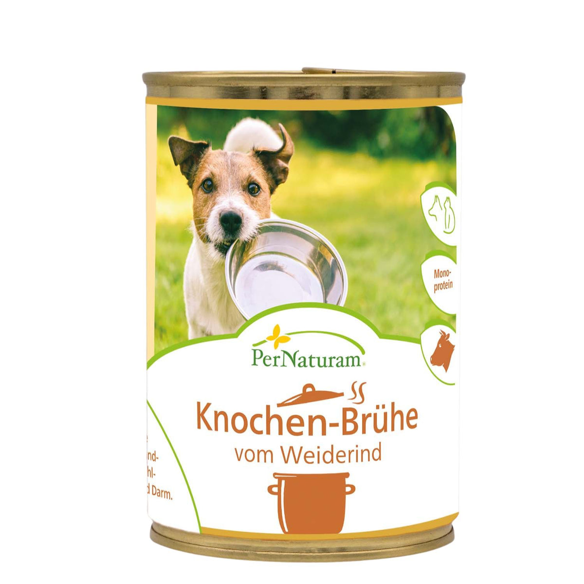 PerNaturam Knochen-Brühe vom Weiderind 400g für Hund und Katze