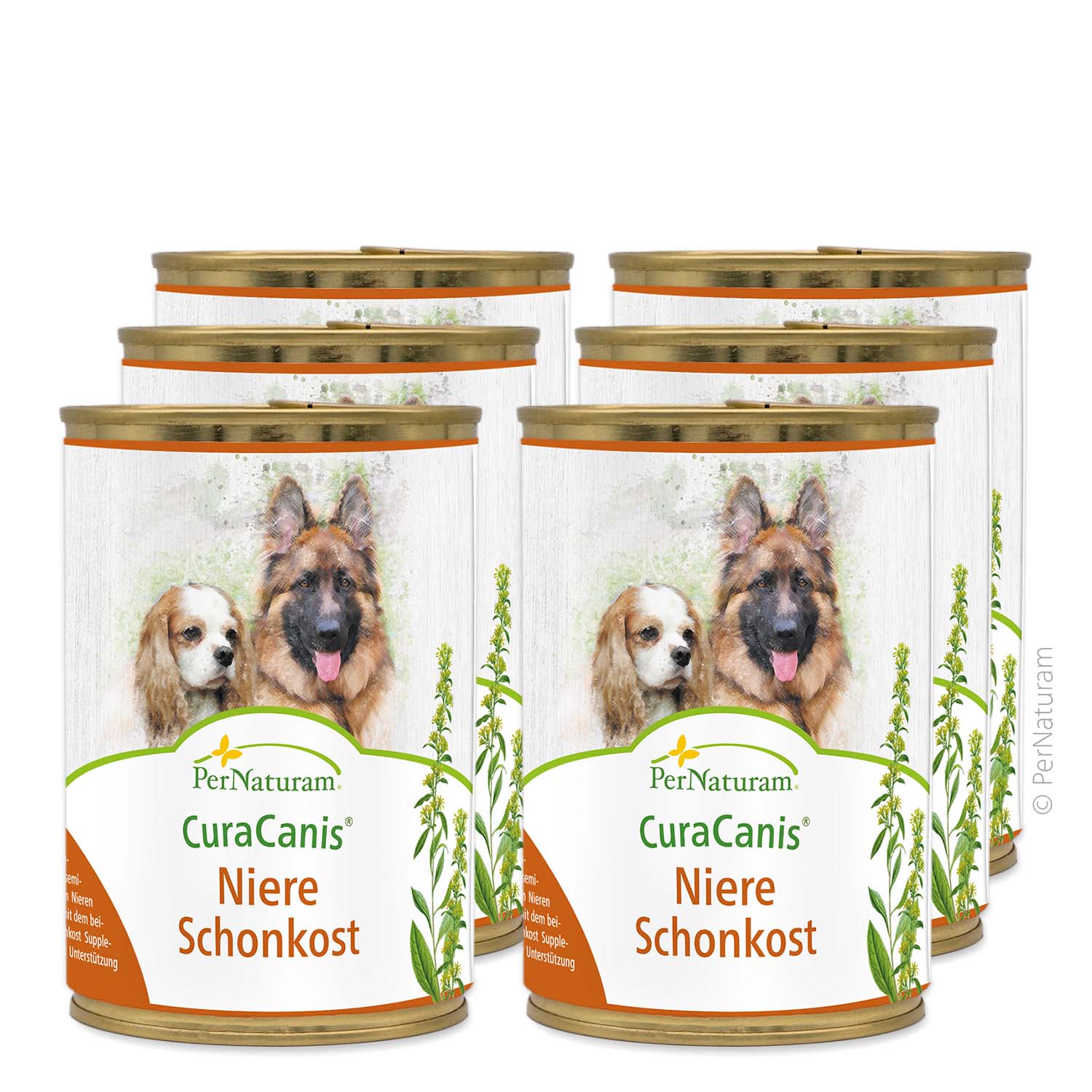 PerNaturam CuraCanis Niere Schonkost 6x400g