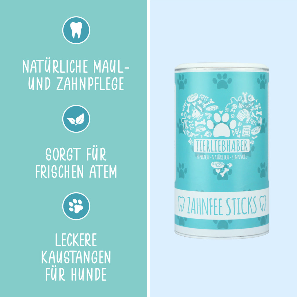 Tierliebhaber Zahnfee Sticks für Hunde 14 Stück
