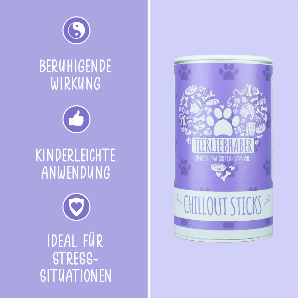 Tierliebhaber Chillout Sticks für Hunde 14 Stück