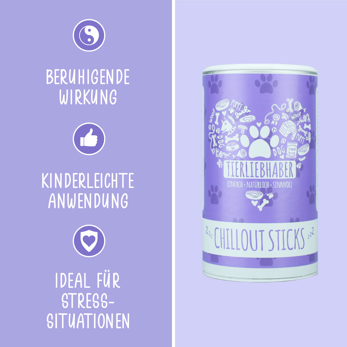 Tierliebhaber Chillout Sticks für Hunde 14 Stück