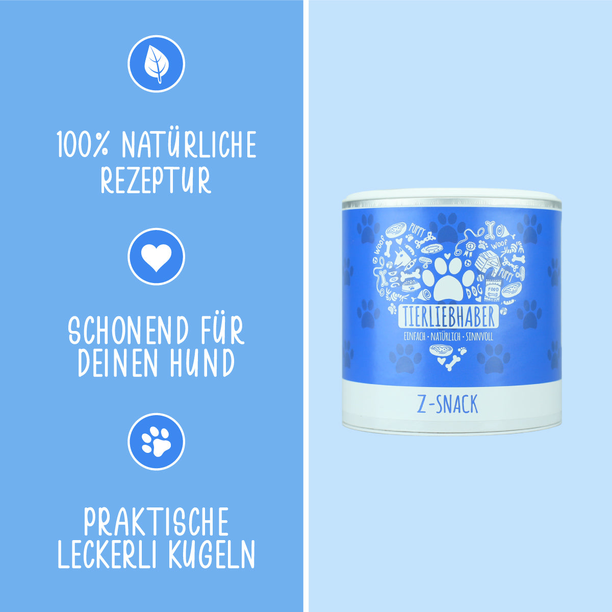 Tierliebhaber Z-Snack für Hunde 350 g