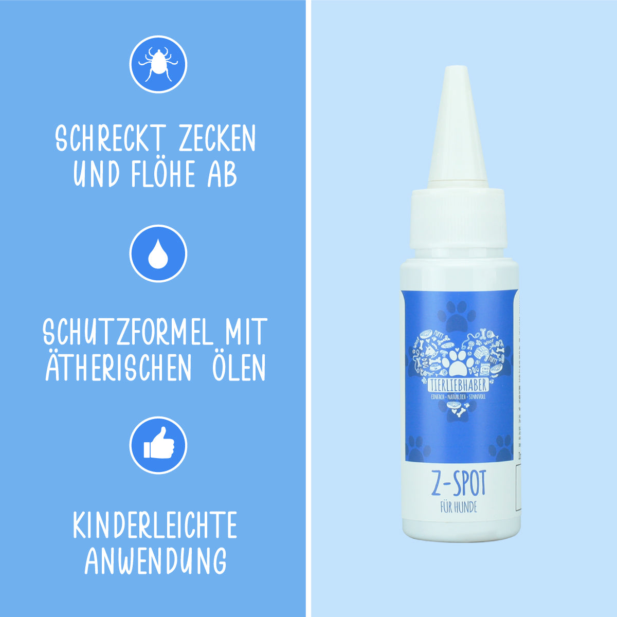 Tierliebhaber Z-Spot für Hunde 50 ml