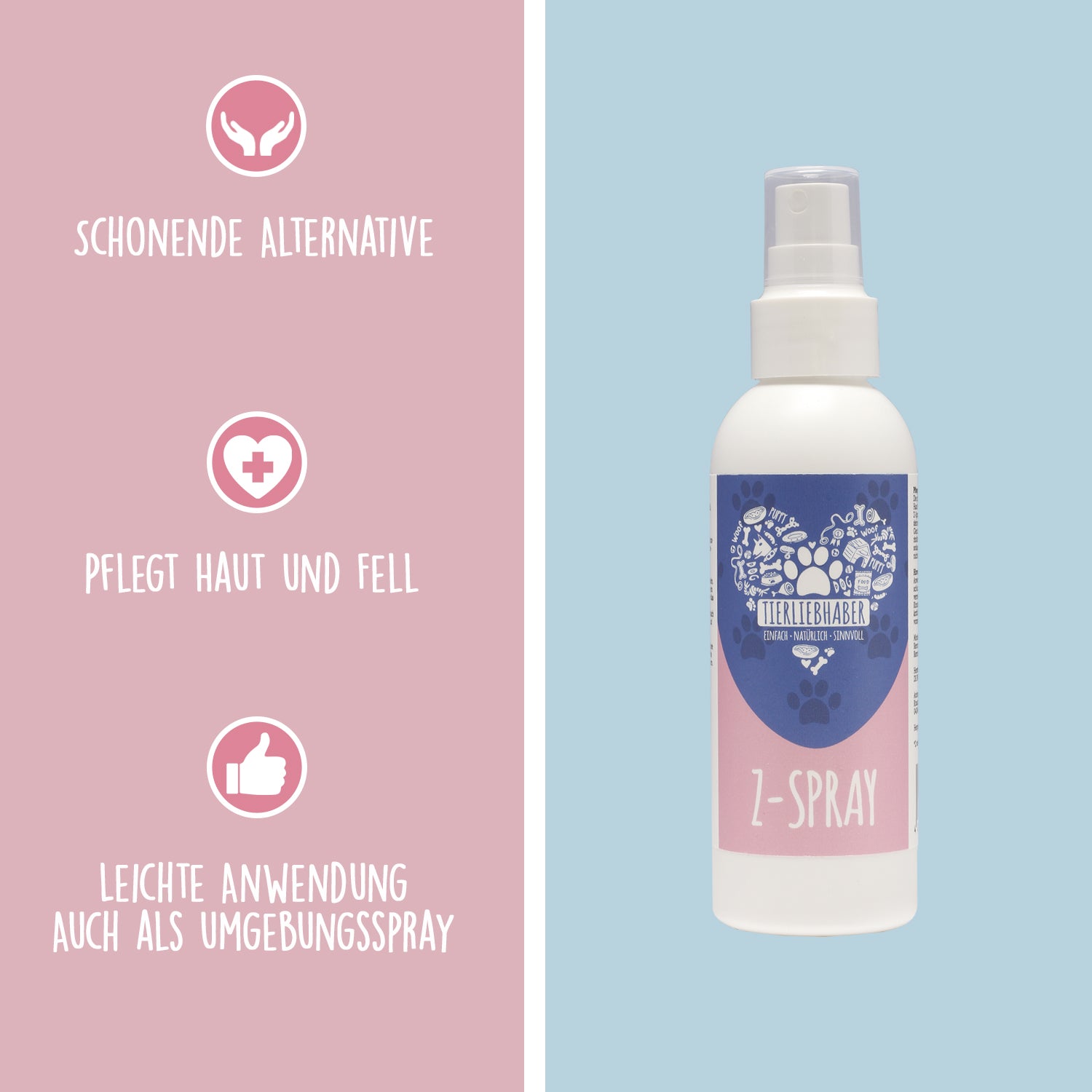 Tierliebhaber Z-Spray für Hunde 150 ml