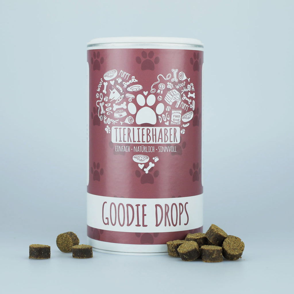 Tierliebhaber Goodie Drops für Hunde 250 g