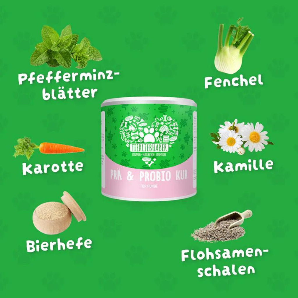 Tierliebhaber Prä & Probio Kur für Hunde 75g