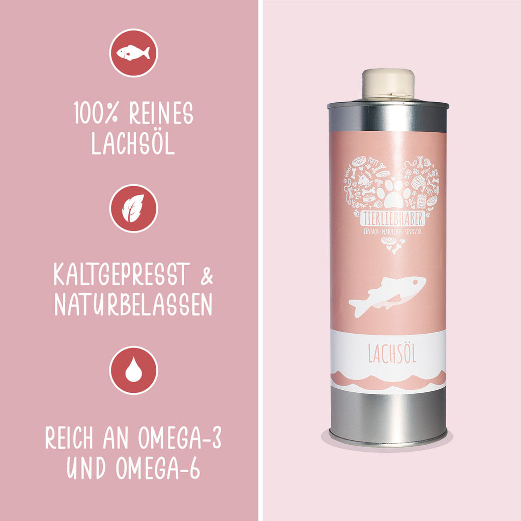 Tierliebhaber TL Lachsöl 1000 ml MHD 30.09.2026