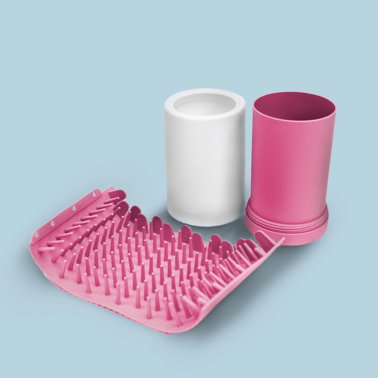 Tierliebhaber Pfötchen Reiniger Pink