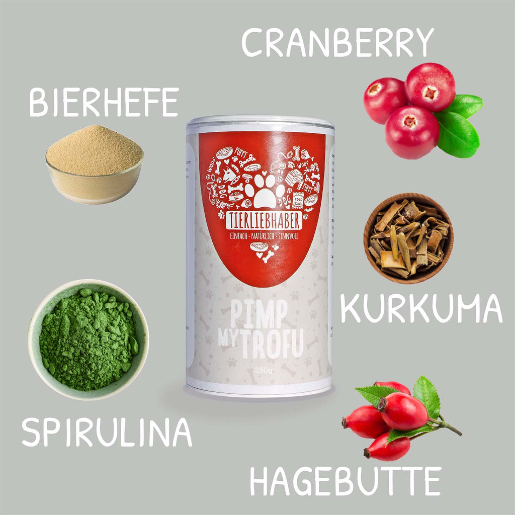 Tierliebhaber Pimp My TroFu für Hunde 250 g MHD 01.01.2026