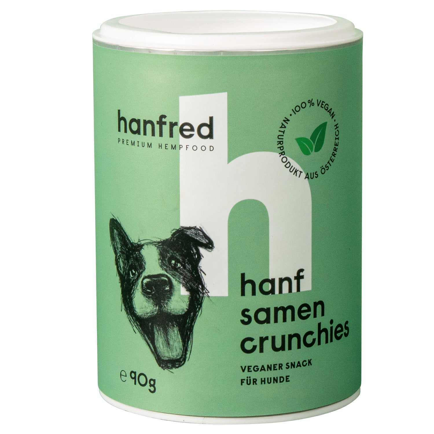 Hanfred Crunchies Vegan für Hunde 100g