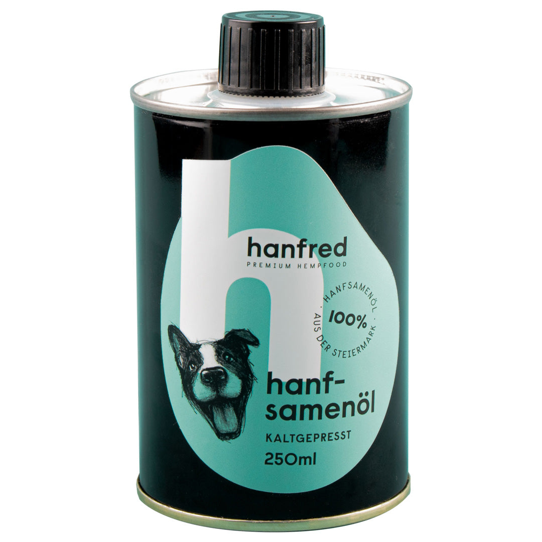 Hanfred Hanfsamenöl für Hunde 250ml