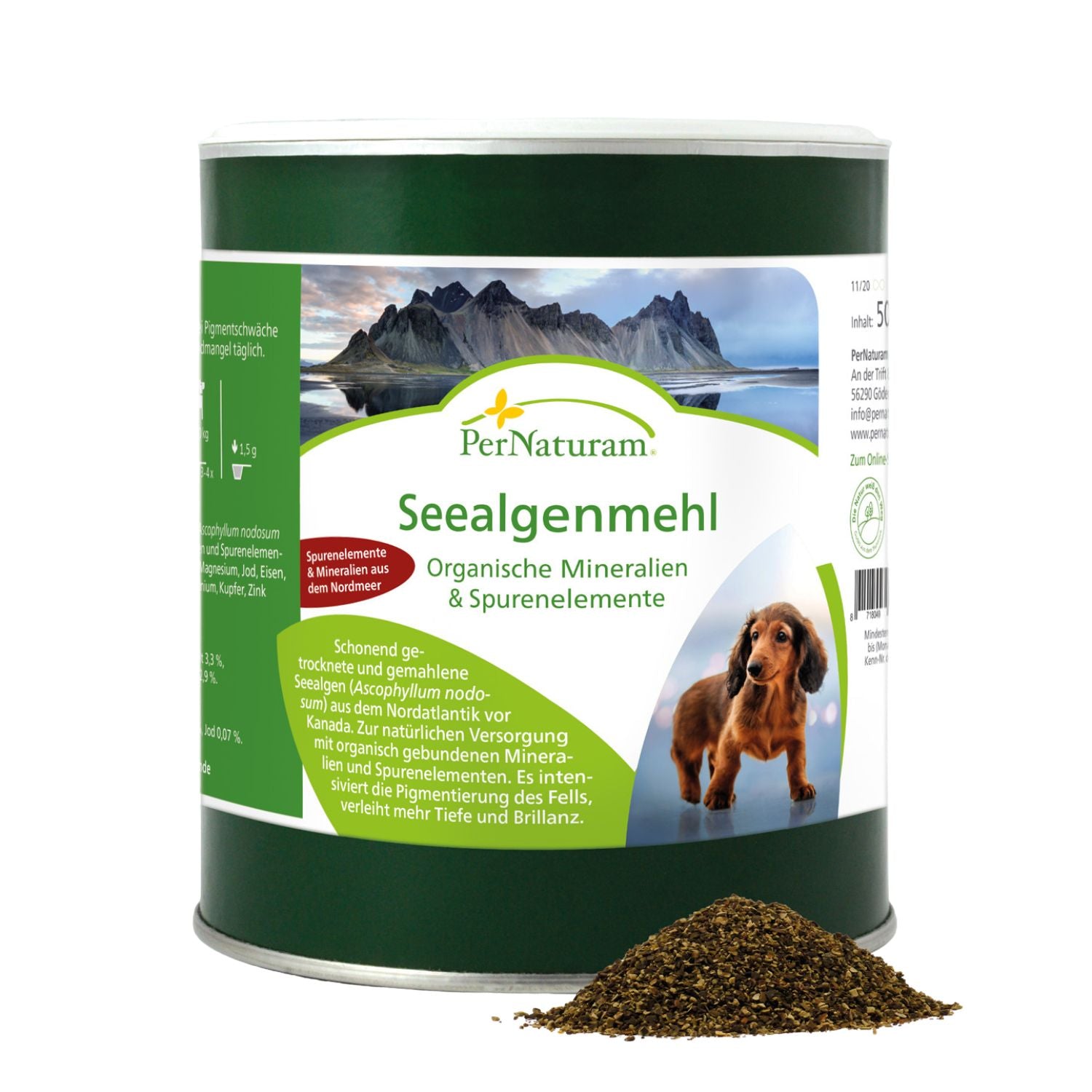 PerNaturam Seealgenmehl Dog 500g