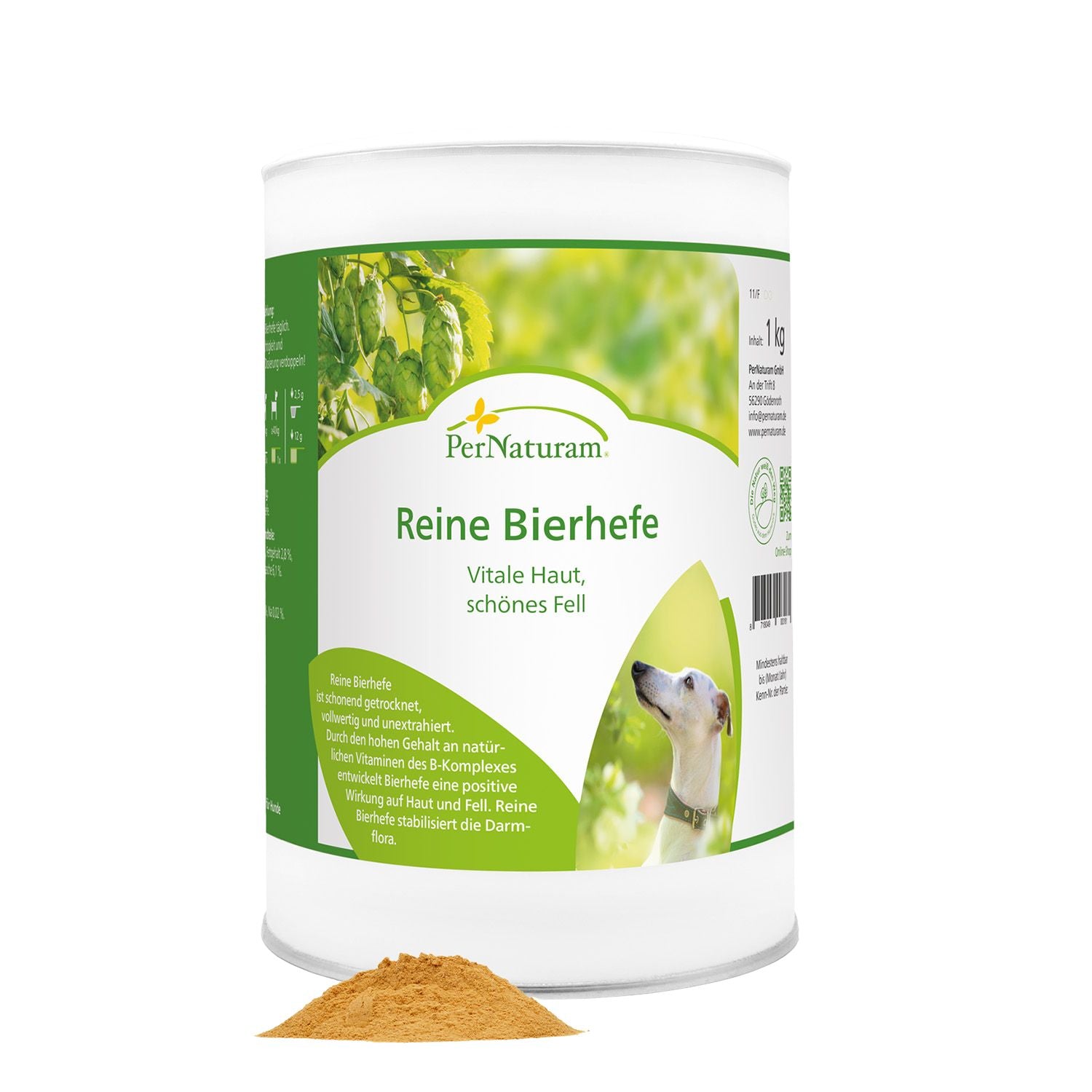 PerNaturam Reine Bierhefe Dog 1000g