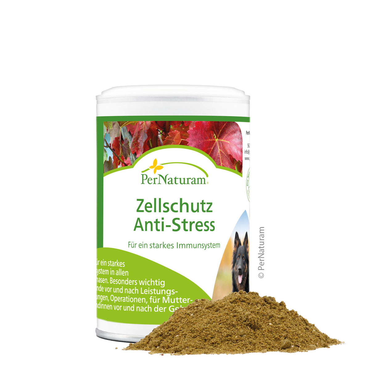PerNaturam Zellschutz Anti-Stress 100g für Hunde