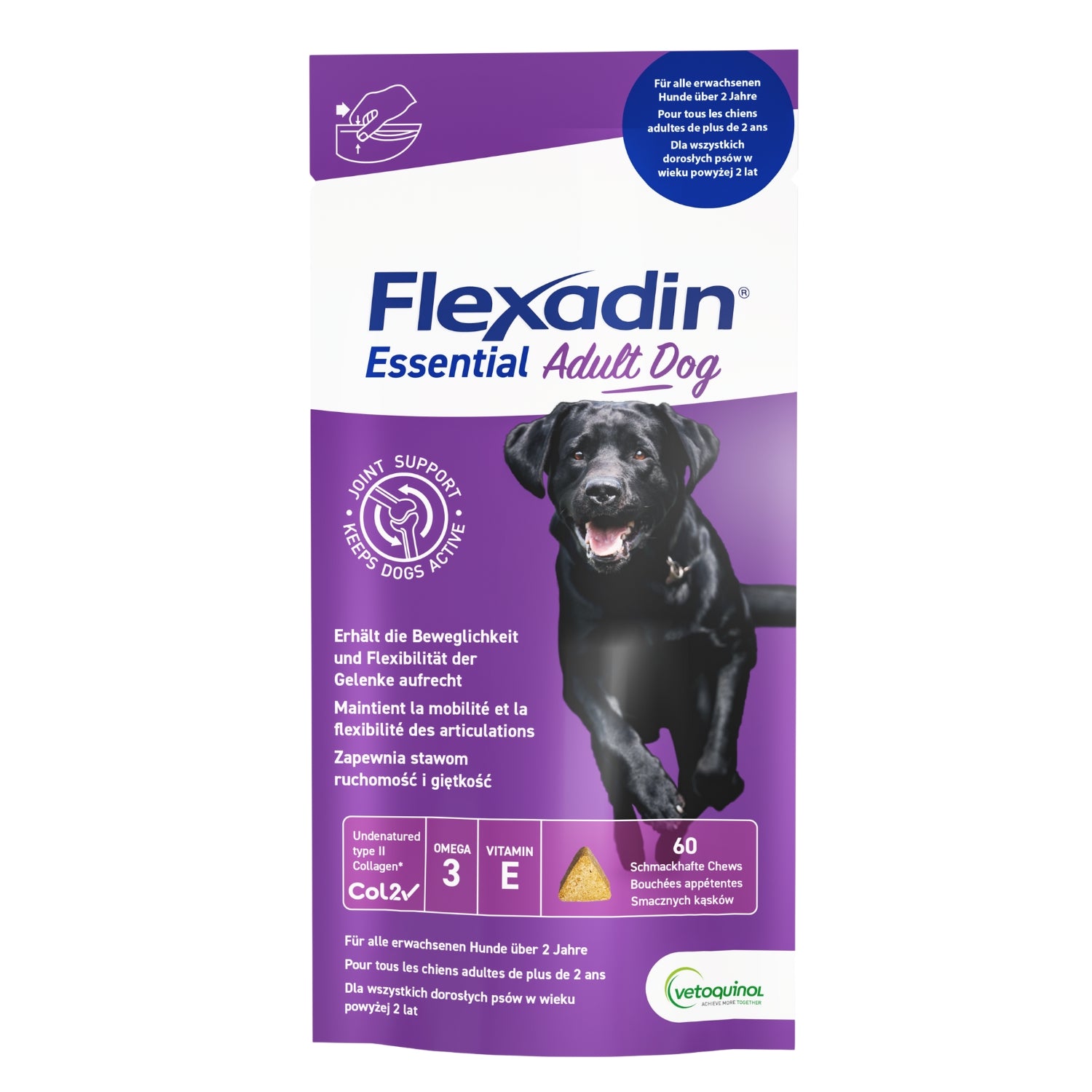 FLEXADIN Adult Dog 60 Chews