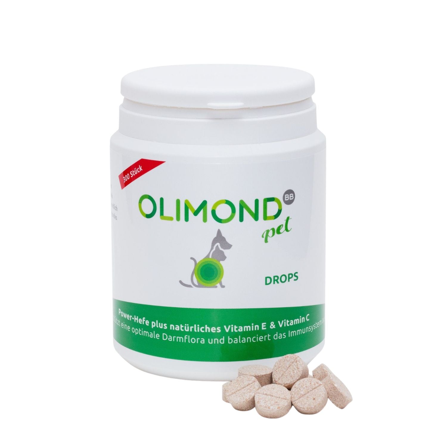 Olimond BB Pet Drops 300 Stück  für Hund und Katze