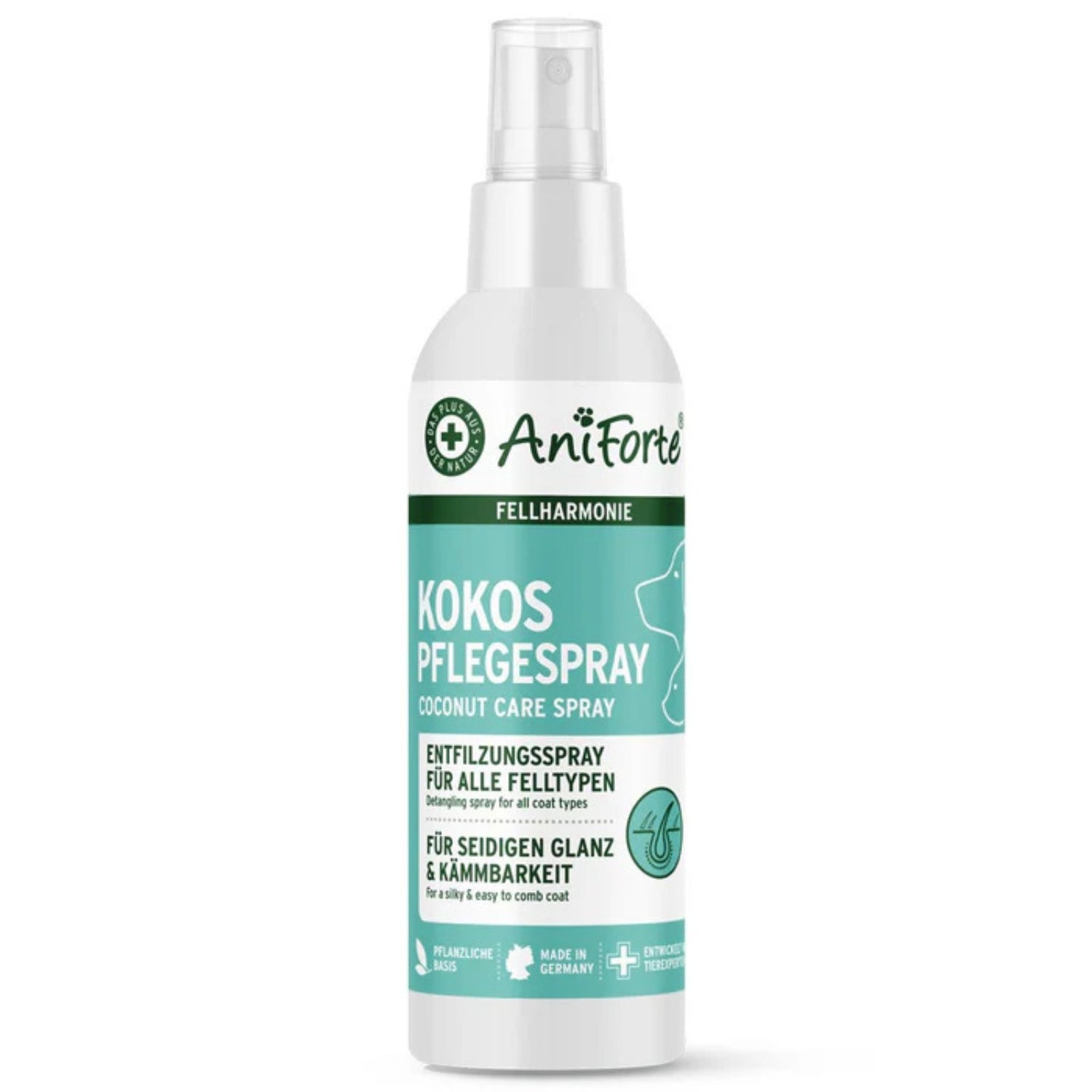 AniForte Fellharmonie Pflegespray Kokos für Hund und Katze200ml