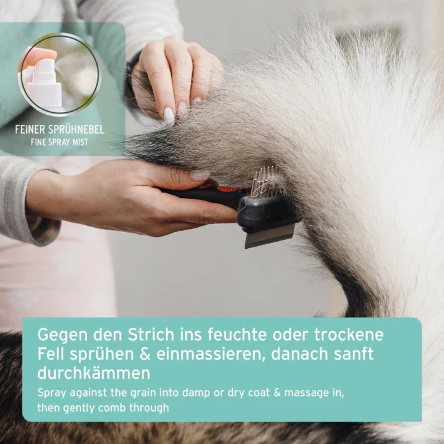 AniForte Fellharmonie Pflegespray Sensitiv für Hund und Katze 200ml