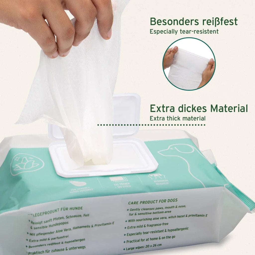 AniForte Pflegetücher für Hunde 100Stk.
