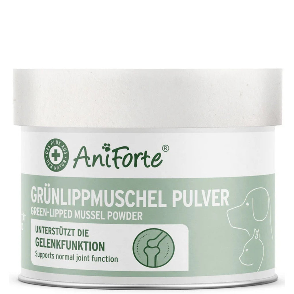 AniForte Grünlippmuschel Pulver für Hund und Katze 250g